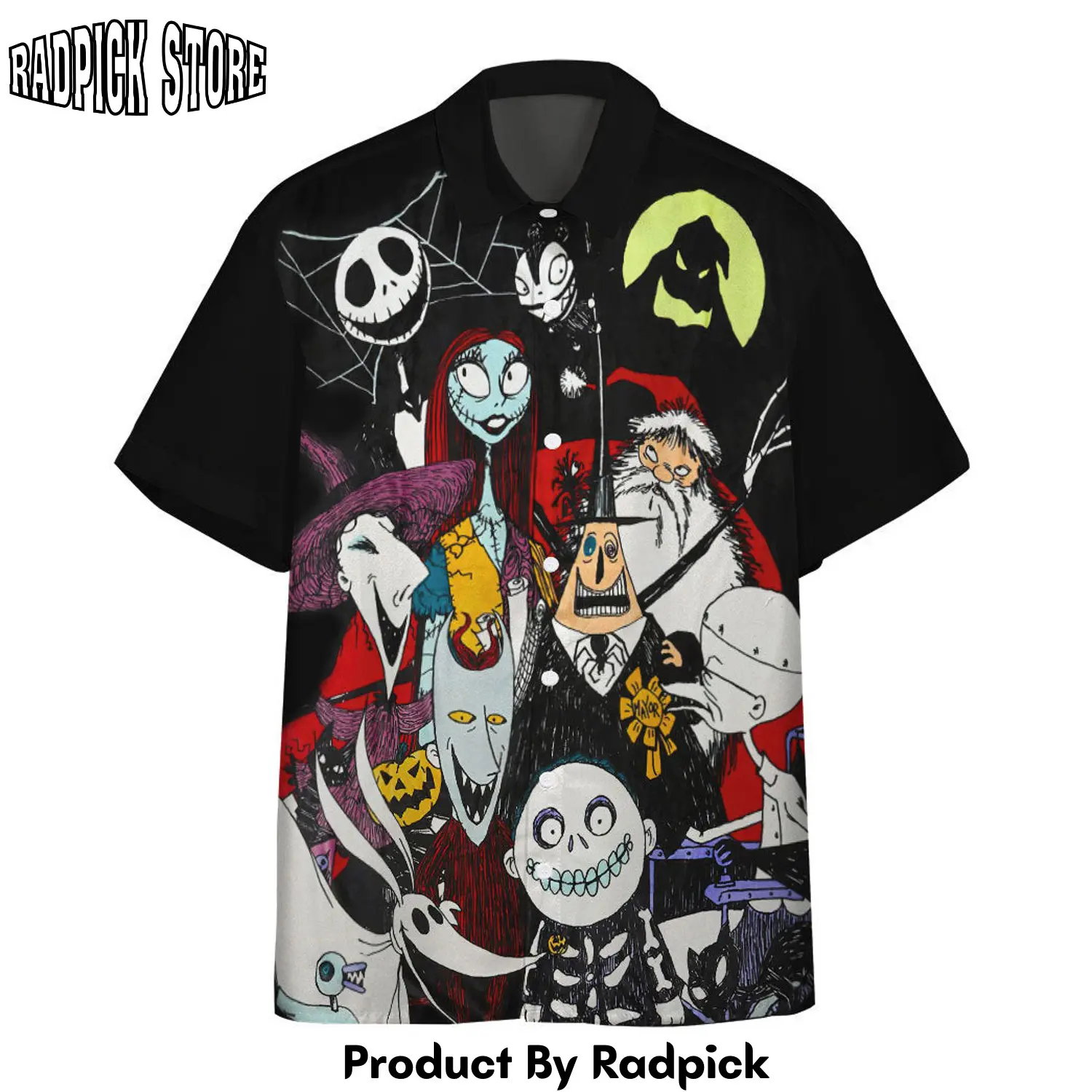 Radpick 3d nightmare before christmas custom hawaii shirt rp292505